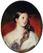 Franz Xaver Winterhalter Queen Victoria oil painting on canvas